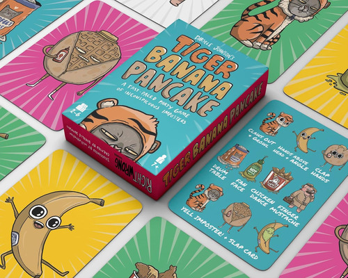 Tiger Banana Pancake: Juego De Cartas De 5 Minutos Para Noch