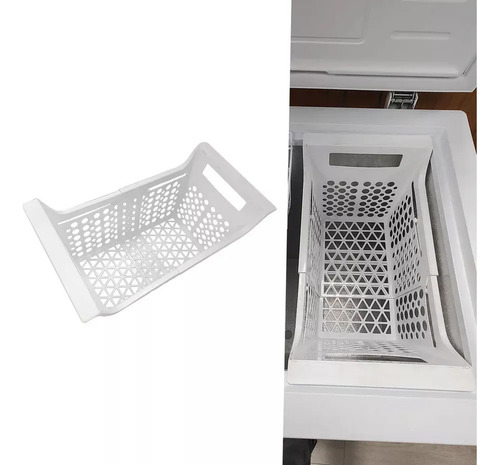 // Cesta De Almacenamiento Ajustable Para Congelador S