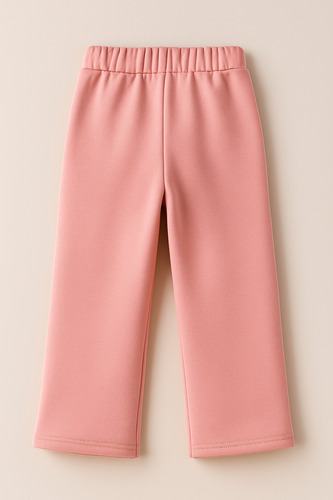 Pantalón De Invierno Frizado Recto Para Nena De 4 A 12 Años