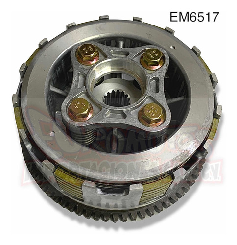 Clutch Completo Con Campana Pulsar 200ns As Rs