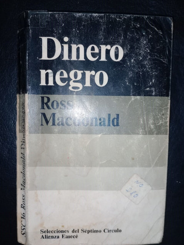 Libro Dinero Negro Ross Macdonald