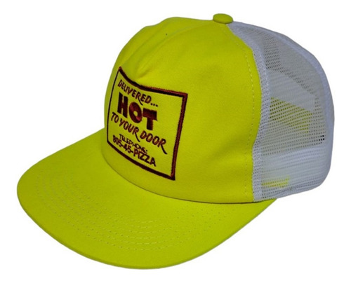 Boné Quiksilver Surfer Boy Trucker Amarelo - Stranger Things