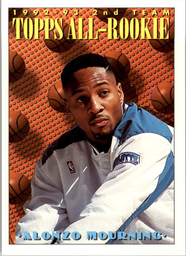 1993-94 Topps #177 Alonzo Mourning Art Hornets