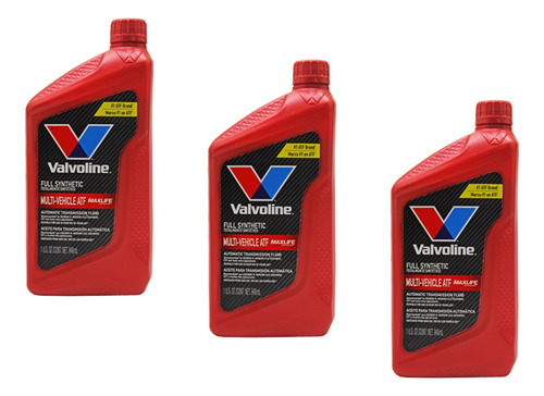 3 Aceite Atf 100% Sint Valvoline Para Hyundai Sp-iv 946ml