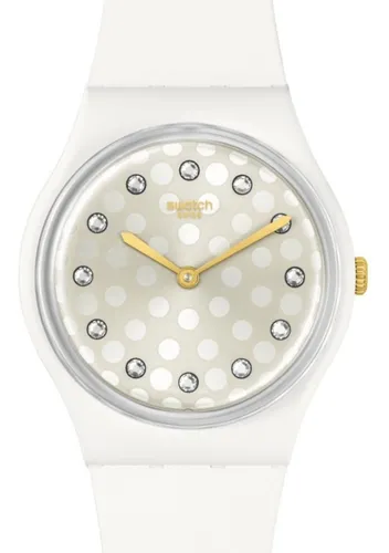 Reloj swatch blanco mujer new arrivals