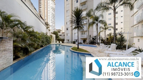 Imagem 1 de 30 de Apartamento À Venda 140 M² Com 3 Suítes E 3 Vagas - Alto Da Lapa - São Paulo/sp | Alcance Imóveis - Ap00163 - 34234874