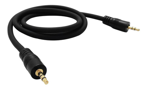 Cable Plug A Plug 3.5 Mm 1 Metro Dorado Auxiliar Para Musica
