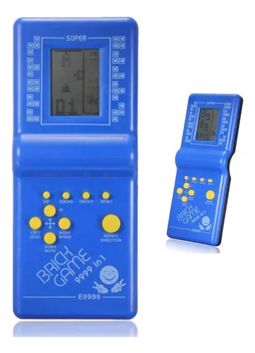 Video Game de Mao Mini Game Portatil Infantil Antigo Com 9999 Jogos Em 1  Console Movido a Pilha Kids