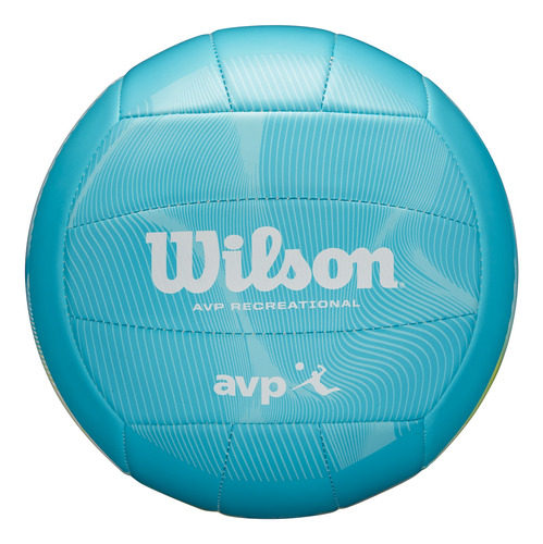 Balon Volleyball Playa Wilson Avp  Movement Azul Pastel