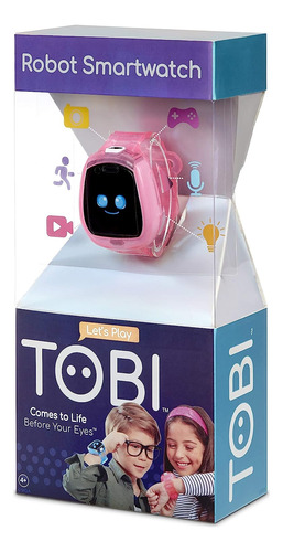 Reloj Inteligente Robot Tobi Rosado