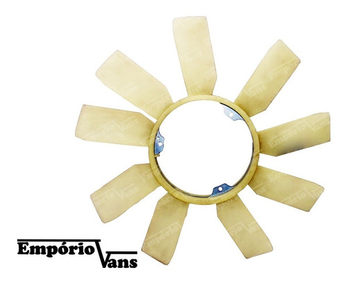 Imagem 3 de 3 de Hélice Radiador Motor Com 9 Pás Sprinter 311 313 411 413
