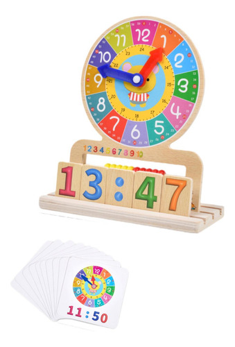 Reloj De Aprendizaje, Reloj Educativo Para Niños, Material