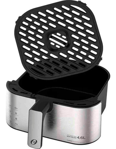 Fritadeira Eletrica Air Fryer Sem Oleo Oster 4,6 Inox