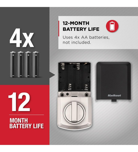 Cerradura Electrónica Kwikset Smartcode 260