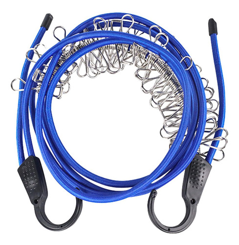 Correa Bungie, Cuerda Para Tendedero, Fácil Azul 1,5 M