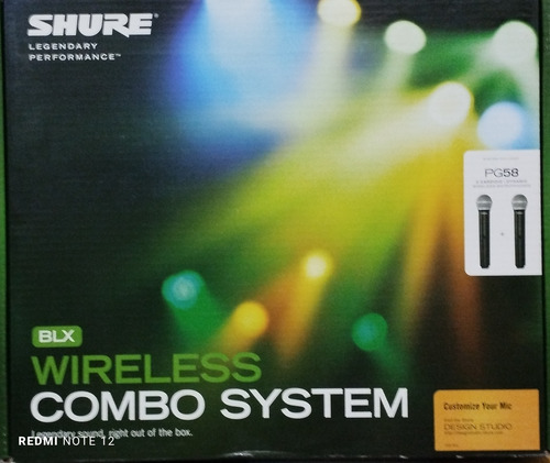 Micrófono Wireless Shure 