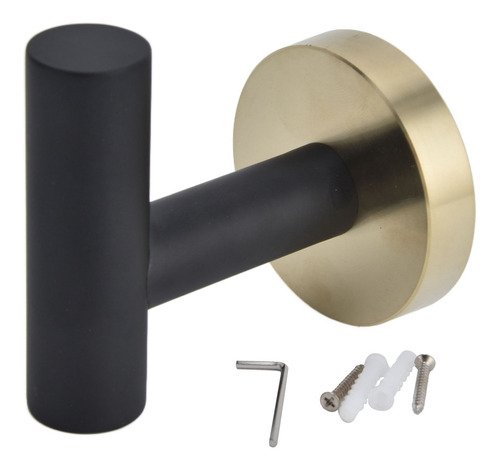 Toallero 4 Capas Protectoras Estilo Elegante Baño Oro Negro