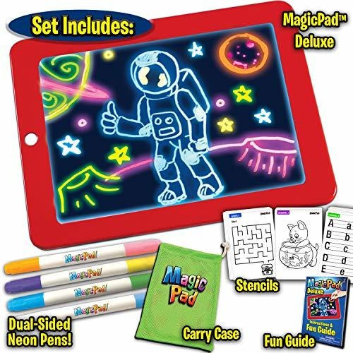 Tableta De Dibujo Con Luz Led De Lujo Con Almohadilla Magica