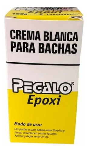 Epoxi Pegamento Para Bacha Crema Blanca Pegalo X 150gr