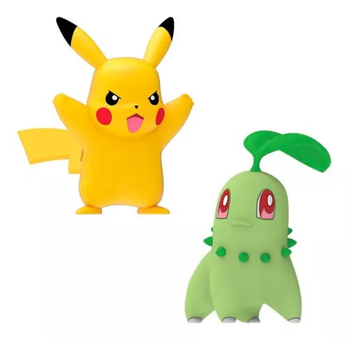 Genuine tomy pokemon brinquedos batalha característica 3 figuras