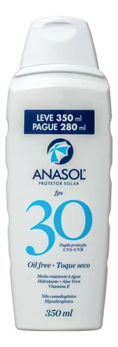 Anasol Fps 30 Protetor Solar 350ml