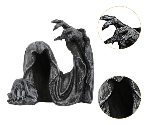 - Figura De Mano Espeluznante De Resina 19 Cm X 10 Cm X 17