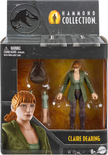 Mattel Jurassic World Hammond Collection Character Ação Figu