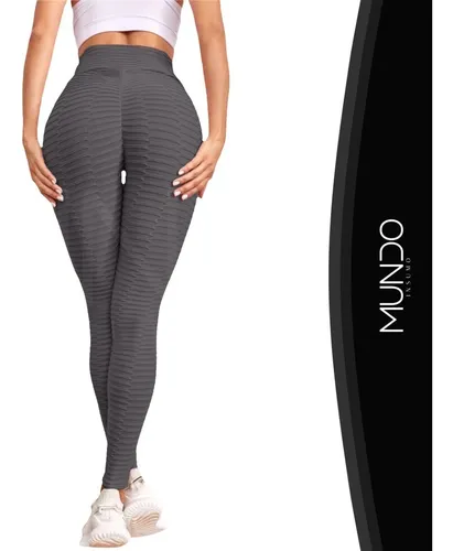 Leggins Calza De Mujer Tiro Alto Push Up (varios Colores)