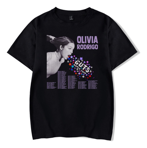 Playera Merch De Olivia Rodrigo Guts World Touring