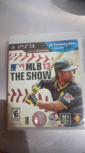 Juego Ps3 Mlb 13 The Show