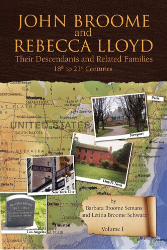 Libro: John Broome And Rebecca Lloyd Vol. I: Their And 18th