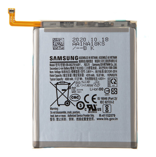 Bateria Original Samsung Galaxy A52s 4500 Mah Genuina (Reacondicionado)