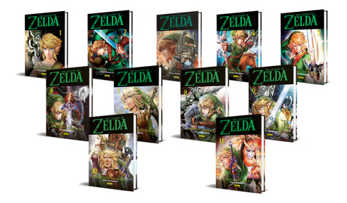 Estuche+ Legend Of Zelda Twilight Princess Vol. 1-11 Español