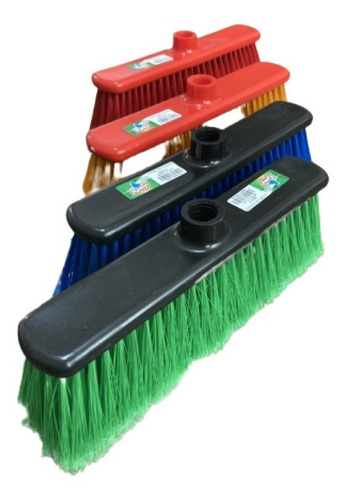 Escobillon Premium Cerda Plastica Compacto Romyl. Pack X 12