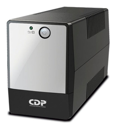 Imagen 2 de 3 de UPS Chicago Digital Power R-Series R-UPR 1008 1000VA entrada y salida de 120V CA negro y blanco