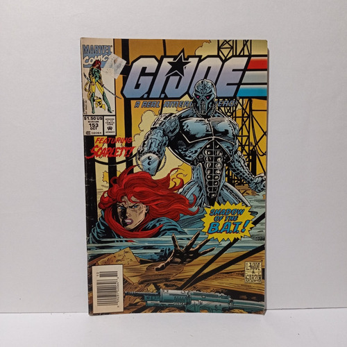 A Real American Hero G I Joe  Shadow Of The B A T  Comic