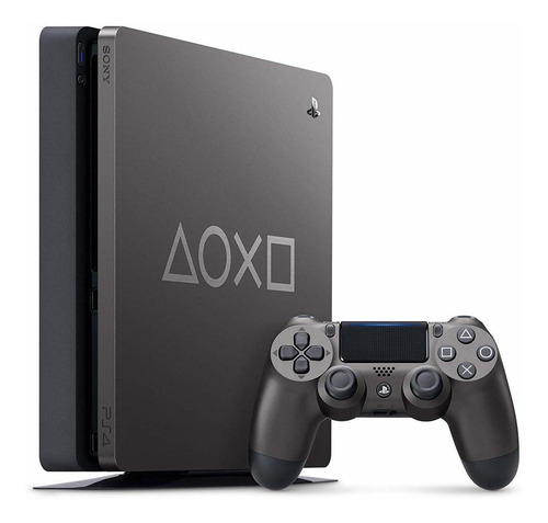 Sony PlayStation 4 Slim 1TB Limited Edition Days of Play 2019 steel black