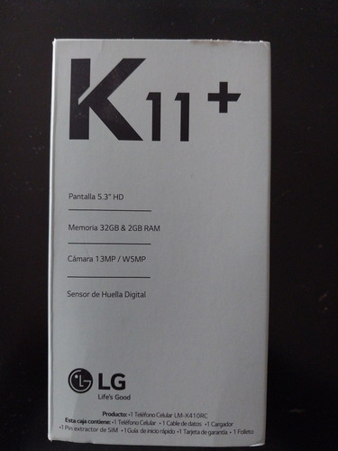 Celular LG K11+