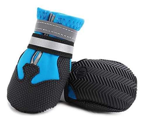 Dimicoo Botas De Invierno Para Perros Suela De Goma Antidesl