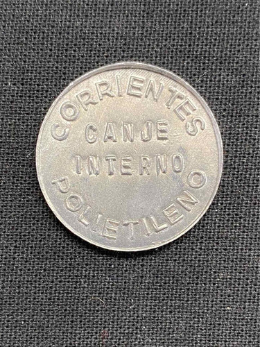 Imagen 2 de 4 de Ficha - Corrientes Polietilieno - Valor 10 - Cuño Aluminio