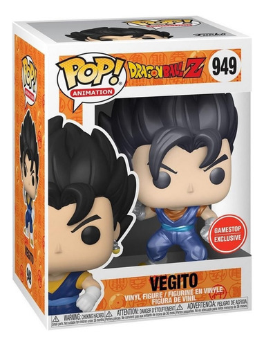 Funko Pop! #949 Dragon Ball Z Vegito Metalico Gamestop (Usado)