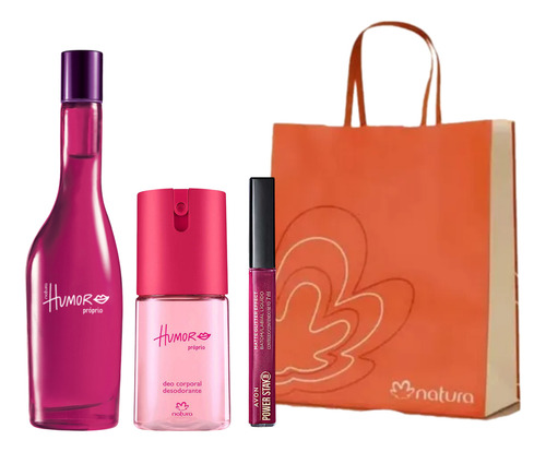 Presente Humor Próprio Natura Deo Colonia - Humor Rosa