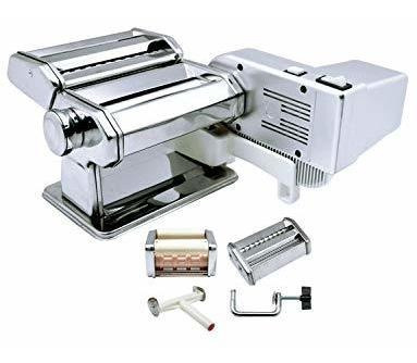 Shule Pasta Maker Maquina Incluye Motor Manivela De Mano