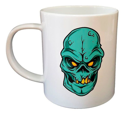 Taza De Plastico Skull Calavera Design Art M1