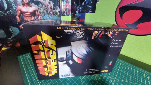 Caixa Videogame Multi Mega Sega Cdx Ótima Qualidade