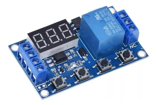 Relé Temporizador Ciclo De Automatización Retardo Y Tiempo 