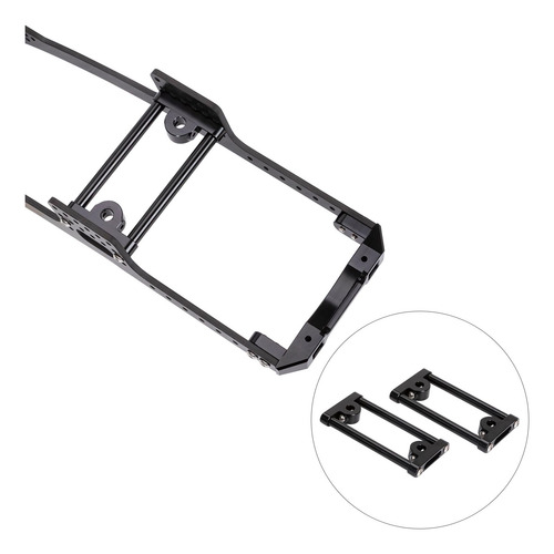 2x Marco De Chasis De Coche Rc Para Axial Scx10 90022 90027