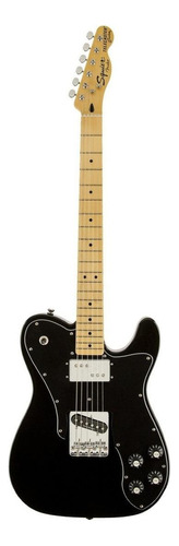 Guitarra eléctrica Squier by Fender Vintage Modified Telecaster Custom de tilo black brillante con diapasón de arce