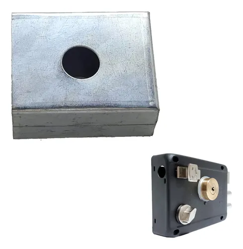 comprar Fechadura Trava Sobrepor Duratec Tetra Com Caixa Antifurto