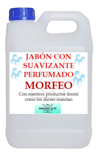 Jabón Para Lavarropas Líquido Con Suavizante Perfumado 10 L